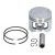 Dugattyú szett 43mm 11mm Kínai láncfűrész, AL-KO, Gama Garden, Garden Field, Straus, Graphite /B/