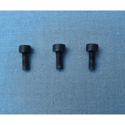 Olajszivattyú ház rögzítő csavar szett M4*10 Lek, Riwall, Hyundai, Buffalo, láncfűrész alkatrész /B/
