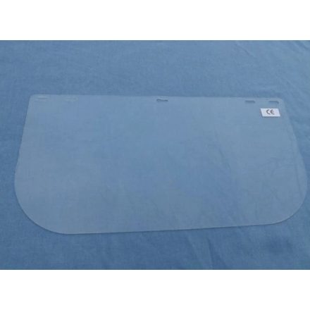 Védőálarc plexi pótlap /B/