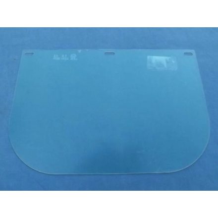 Védőálarc plexi pótlap 300 mm /B/