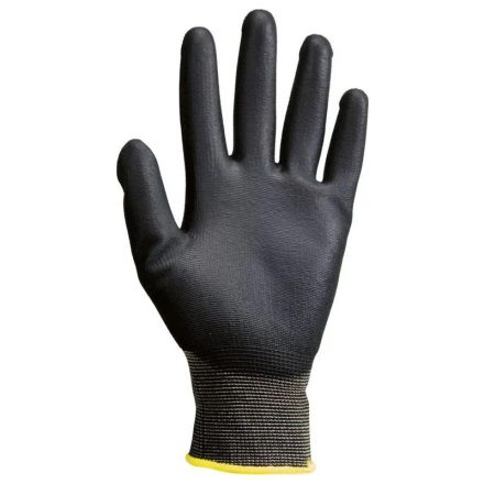 P202 Fekete kesztyű 8-as méret (12darab) /B/