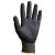 P202 Fekete kesztyű 8-as méret (12darab) /B/