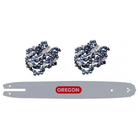 2db Lánc + 1db láncvezető OREGON Combo 3/8 piko 1,3 mm 55 szem /B/