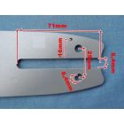 Láncvezető 30 cm OREGON 3/8 piko 1,3 mm 44 szem /B/